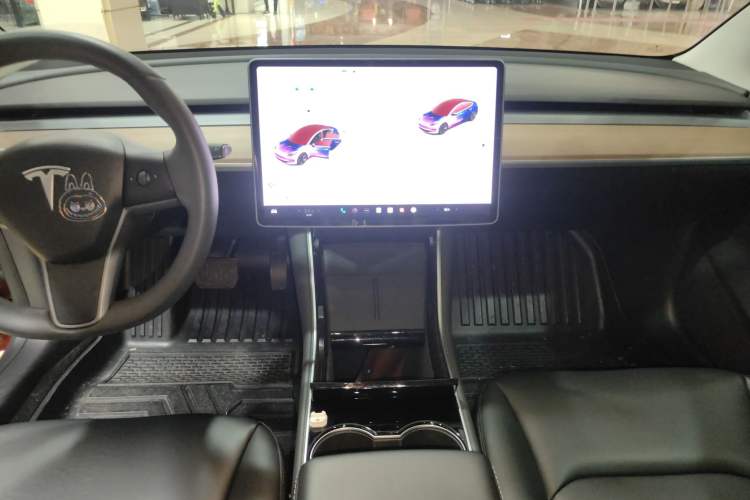 Used Tesla Model 3 2020 Standard Range Rear-Wheel Drive Upgraded Version Audio And AC Panel