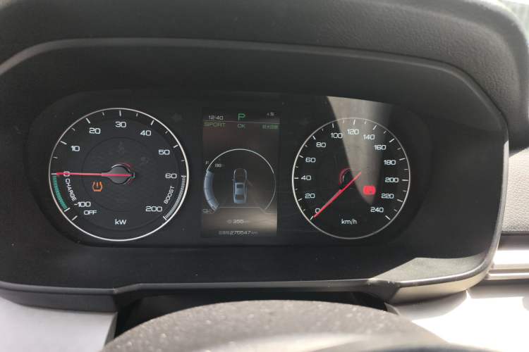 Used BYD Qin New Energy 2019 Standard Edition for Travel Instrument Cluster
