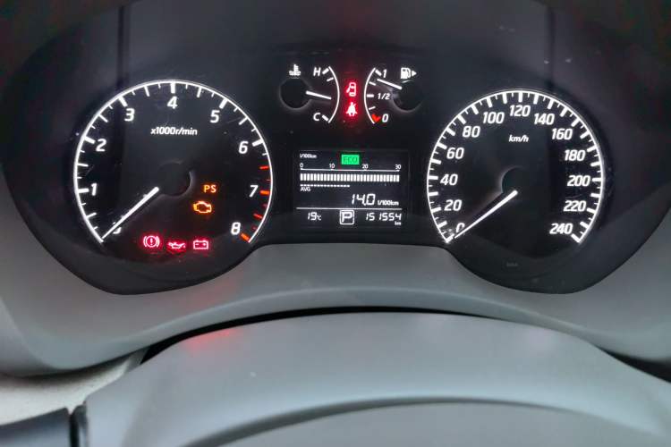 Used Nissan Sylphy 2012 1.6 XL CVT Luxury Edition Odometer Close Up