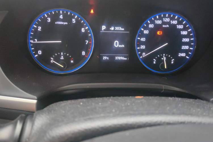 Used Hyundai Mistra 2019 1.8L Automatic Smart GLS China VI Standard Odometer Close Up