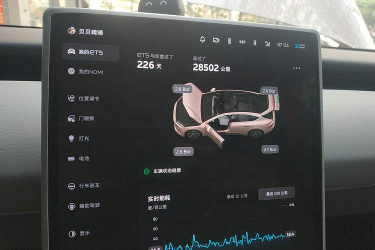 Used Nio ET5 2024 75 kWh