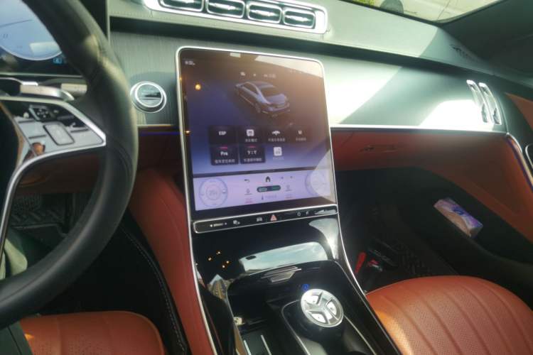 Used Mercedes-Benz S-Class 2024 S 400 L Business Model Audio And AC Panel