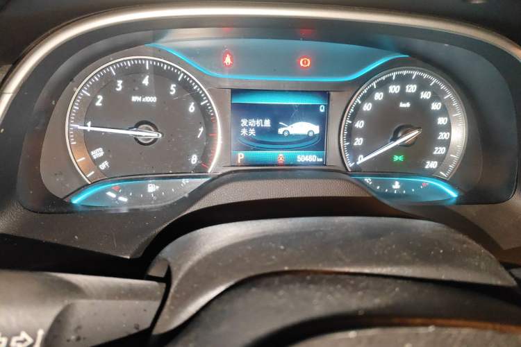 Used Buick GT 2021 Revised Version Flagship 1.5L Automatic Elite Edition Odometer Close Up