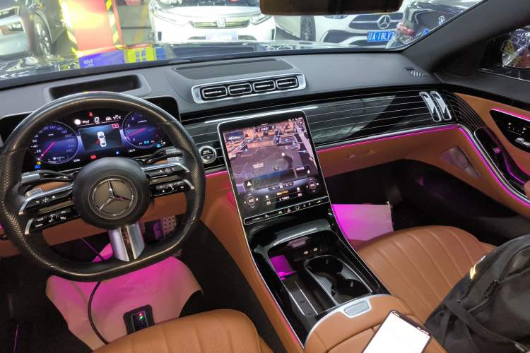 Used Mercedes-Benz S-Class 2022 Refresh S 450 L 4MATIC Audio And AC Panel