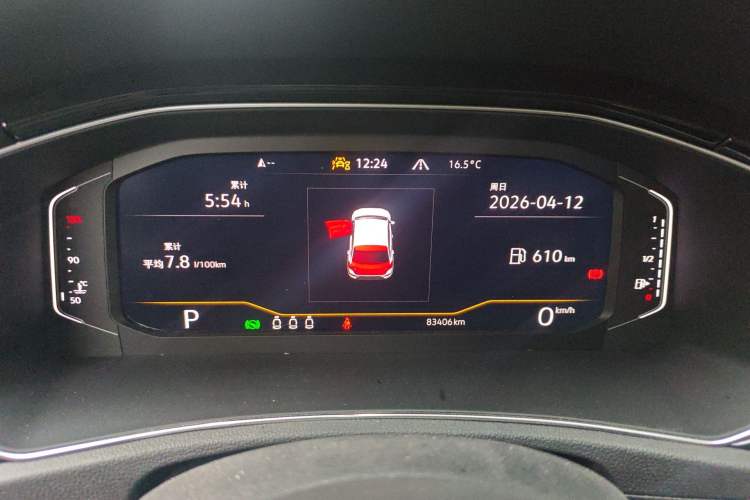 Used Volkswagen T-ROC 2022 280TSI DSG Two-Wheel Drive Comfort PLUS Instrument Cluster