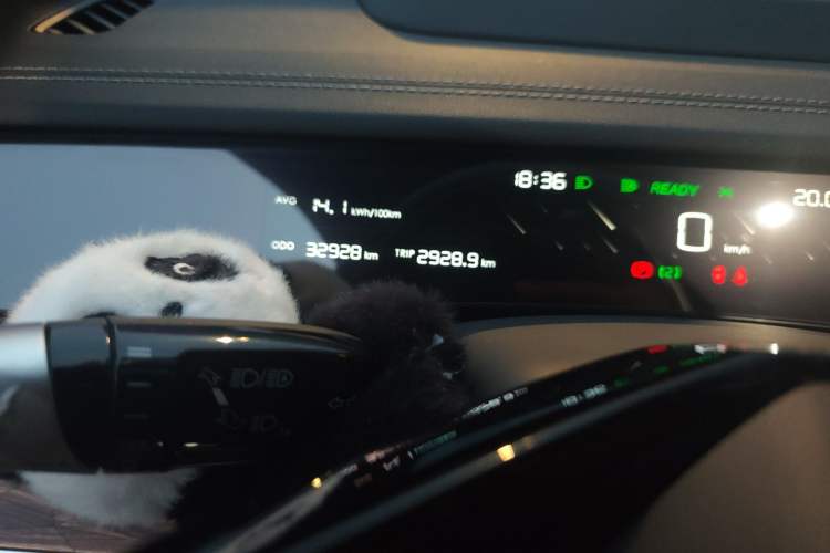 Used NETA S 2024 Range-Extended 1160 Edition Odometer Close Up