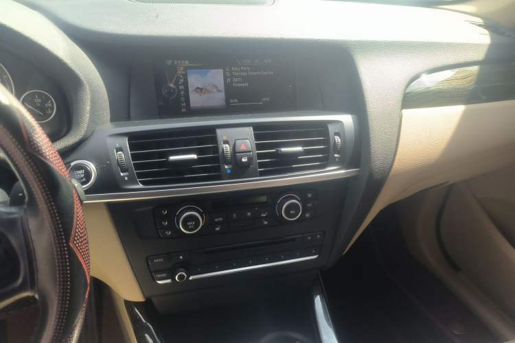 Used BMW X3 2013 Facelifted xDrive20i Luxury Edition Audio And AC Panel