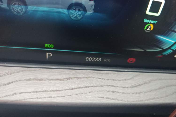 Used EXEED Zhuifeng C-DM 2022 1.5 TCI-DHT 105 km "Chengfeng Qi" Edition Odometer Close Up