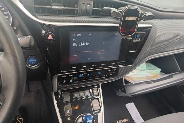 Used Toyota Levin Hybrid E+ 2019 1.8L PH V E-CVT Luxury Edition Audio And AC Panel