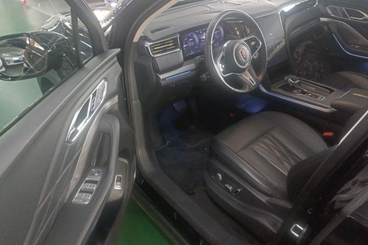 Used Hongqi HS7 PHEV 2024 2.0T PHEV Four-Wheel Drive Flagship Edition 6 Seats Interior 3