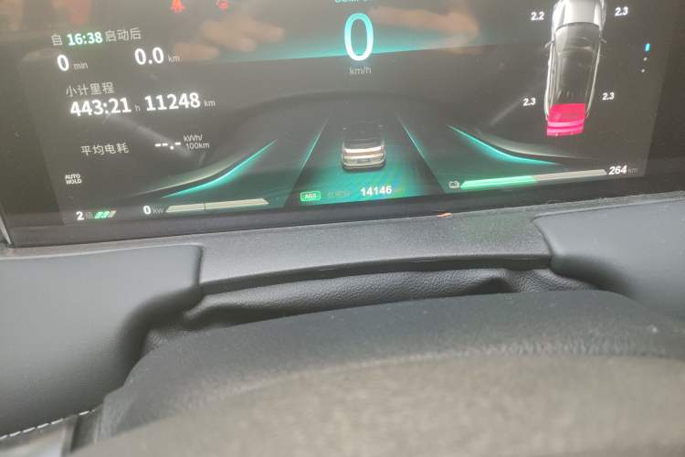 Used NETA U 2021 Pro 500 Global Edition Odometer Close Up