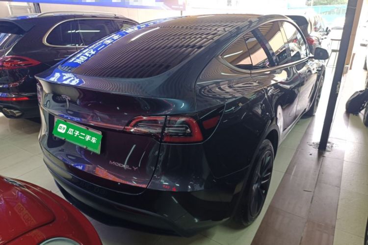 Used Tesla Model Y 2024 Rear-Wheel-Drive Version Rear Right 45 Deg