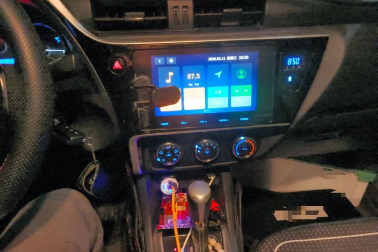 Used Toyota Levin 2017 Revised 185T CVT Elite Edition China V Standard Audio And AC Panel