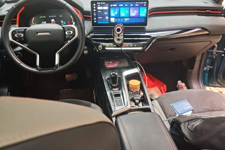 Used Haval LHERY 2021 High-Performance Version 1.5T Golden Rabbit Center Console