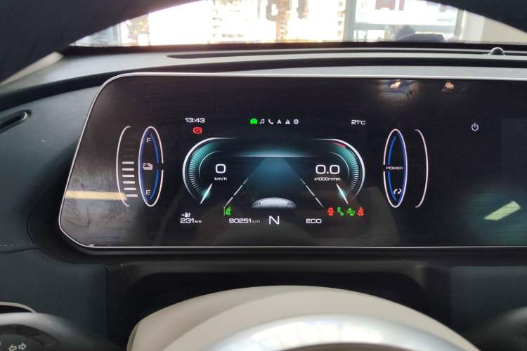 Used ORA Good Cat 2021 400km Standard Range Athena Edition Lithium Iron Phosphate Instrument Cluster