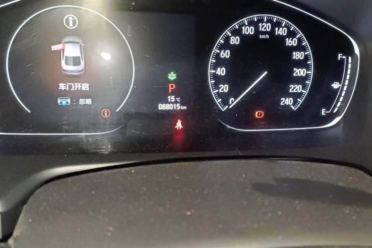 Used Honda Accord 2018 260TURBO Prestige Edition China V Odometer Close Up