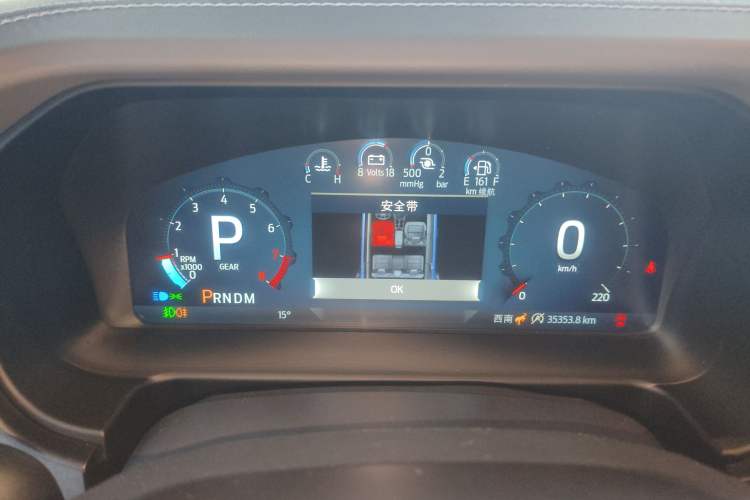 Used Ford Bronco 2024 2.3T Ink Diamond Big-Tire Off-Road Version Instrument Cluster