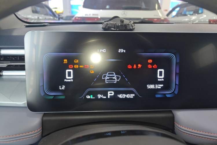 Used Geometry E Firefly 2023 401KM Linglong Tiger 5-Seater Instrument Cluster