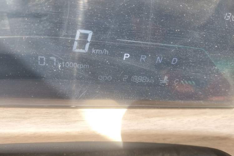 Used JETOUR Dashing 2025 1.5T DCT Luxury Edition Odometer Close Up