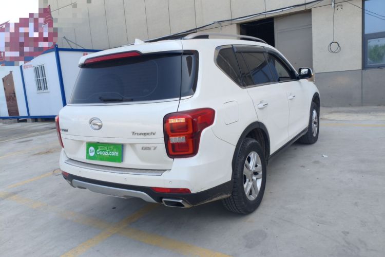 Used GAC Trumpchi GS7 2017 280T Two-Wheel Drive Luxury Model Rear Right 45 Deg