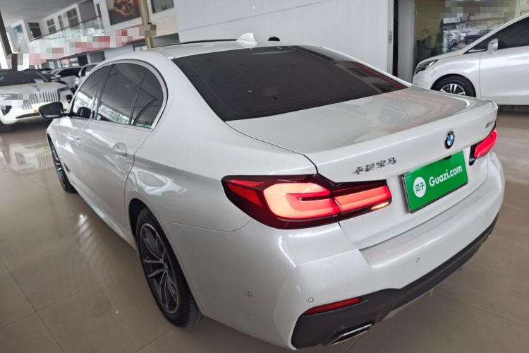 Used BMW 5 Series 2022 Restyled 525Li M Sport Package Rear Left 45 Deg