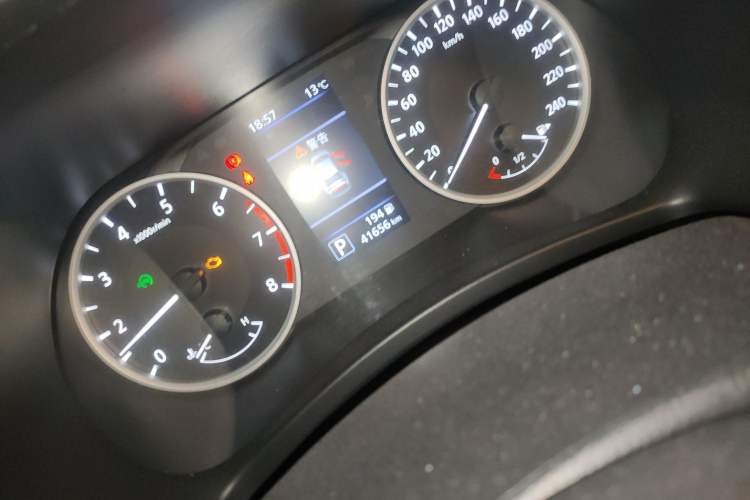 Used Nissan Sylphy 2021 1.6L XL CVT Enjoyment Edition Odometer Close Up