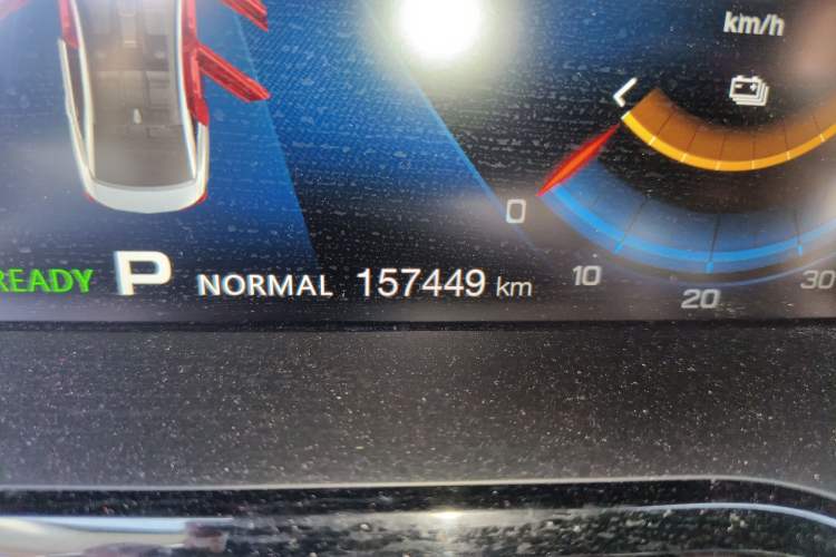 Used GAC Group Toyota iA5 2019 Luxury Edition Odometer Close Up