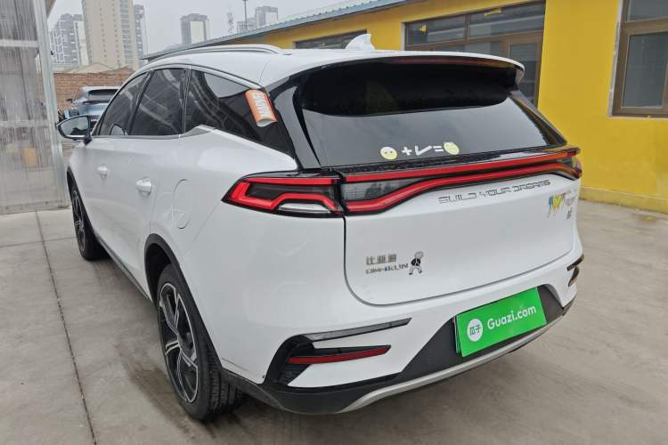 Used BYD Tang New Energy 2021 DM-i 112KM Prestige Model Rear Left 45 Deg