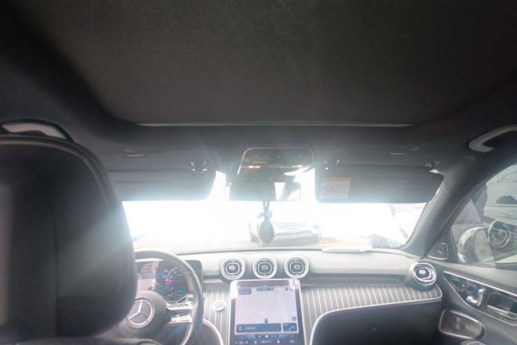 Used Mercedes-Benz C-Class 2022 C 260 L Obsidian Night Sport Edition Headliner