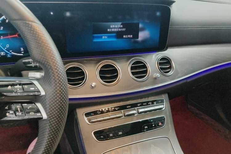 Used Mercedes-Benz E-Class 2022 Revised E 300 L Sporty and Stylish Edition Audio And AC Panel