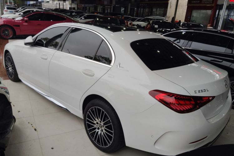 Used Mercedes-Benz C-Class 2024 Restyled C 260 L Sport Edition Rear Left 45 Deg