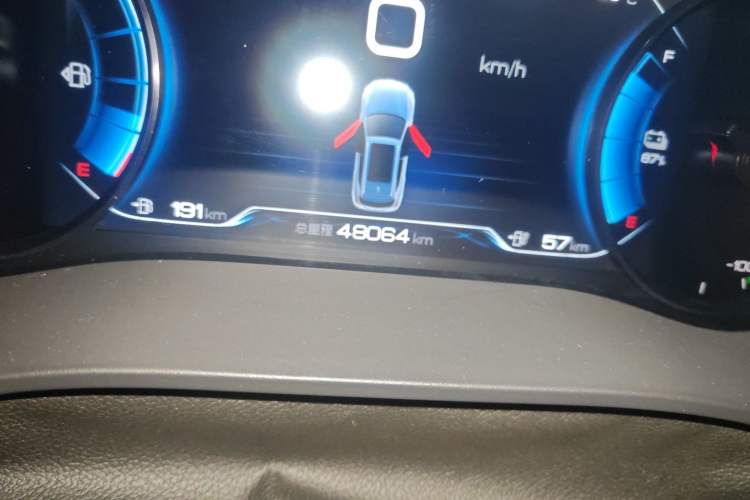 Used BYD Song New Energy 2019 Song DM 1.5TID Smart Connect Premium Model Odometer Close Up