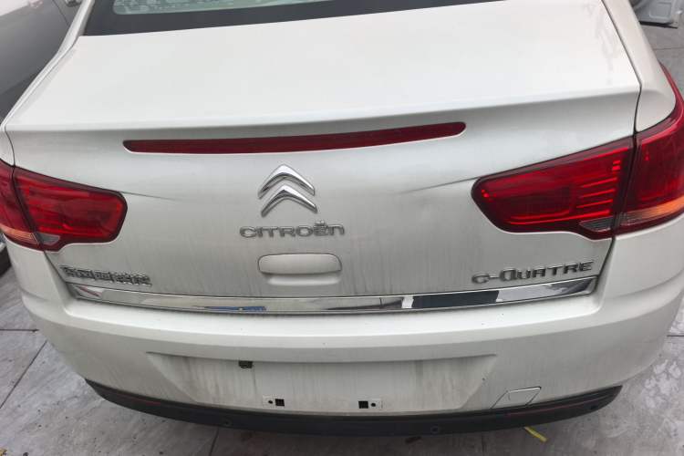 Used Citroen C-Quatre 2013 Sedan 1.6L Automatic Prestige Model Rear