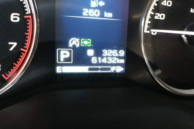 Used Subaru Forester 2022 2.0i AWD Flagship Edition EyeSight Odometer Close Up