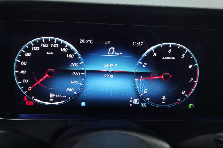 Used Mercedes-Benz E-Class 2022 E 300 L Sporty and Stylish Model Instrument Cluster