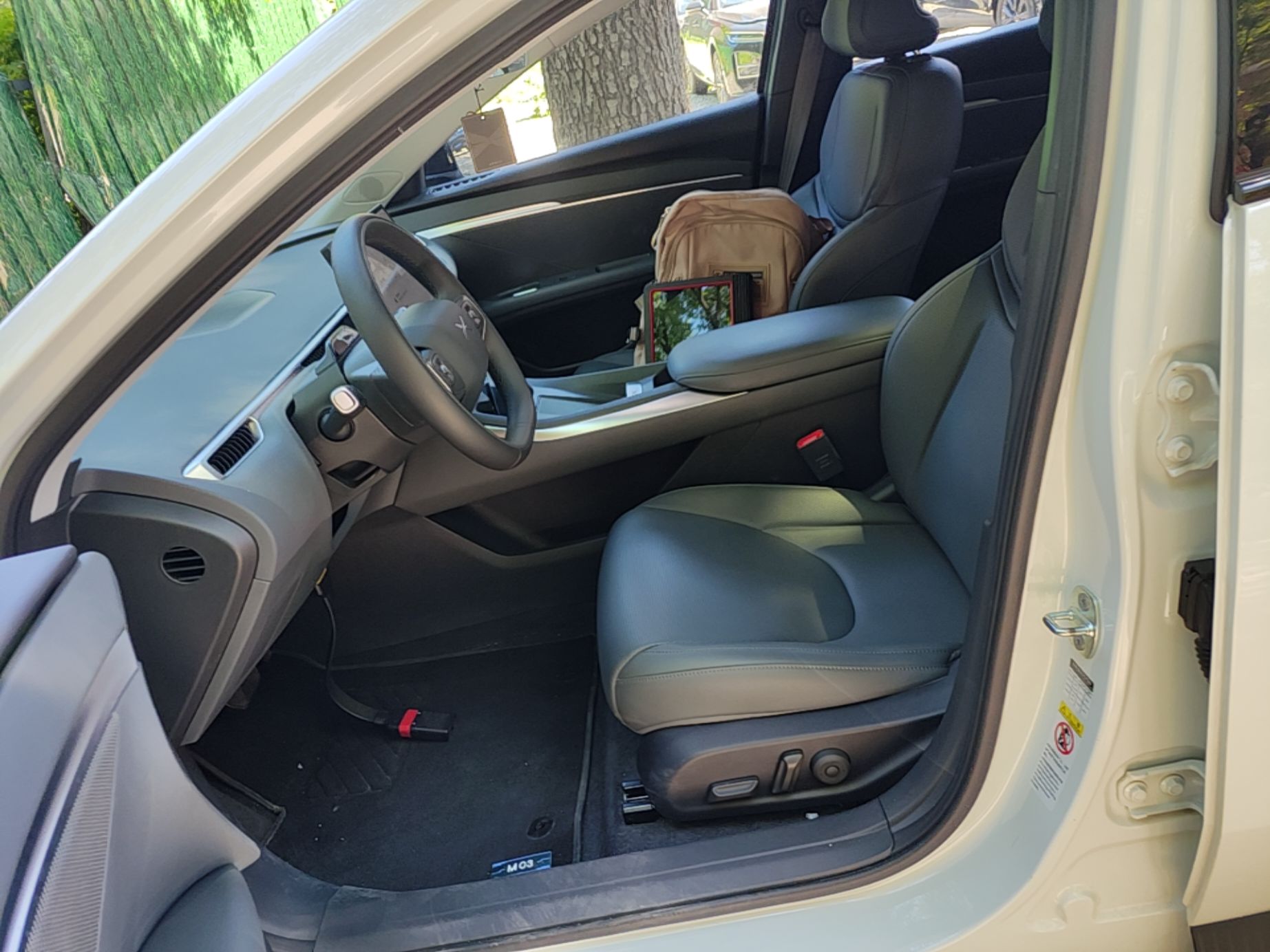 Avant de la voiture