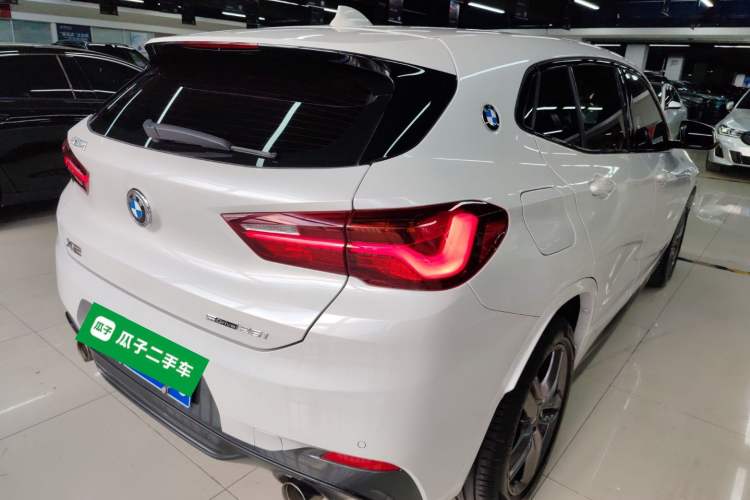 Used BMW X2 2022 sDrive25i M Sport Package Rear Right 45 Deg