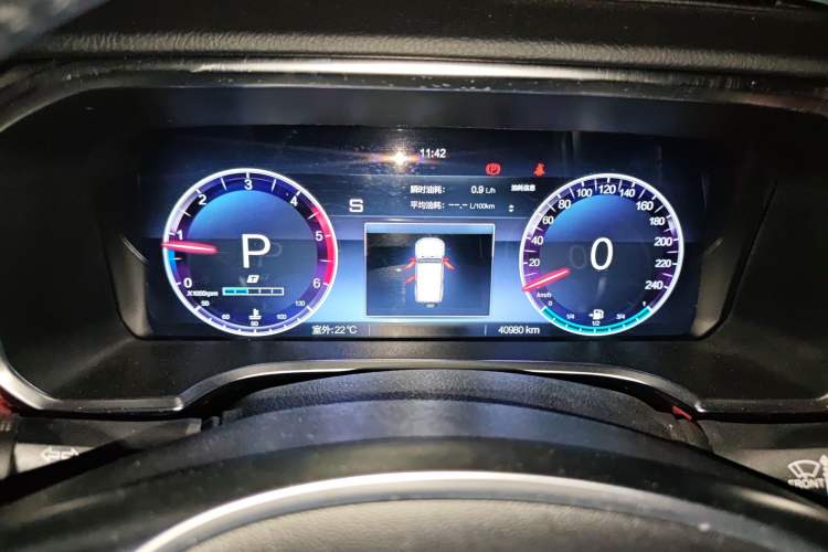 Used BAIC Off-Road BJ40 2023 2.0D Automatic Four-Wheel Drive Blade Hero Edition Adventurer Type Instrument Cluster