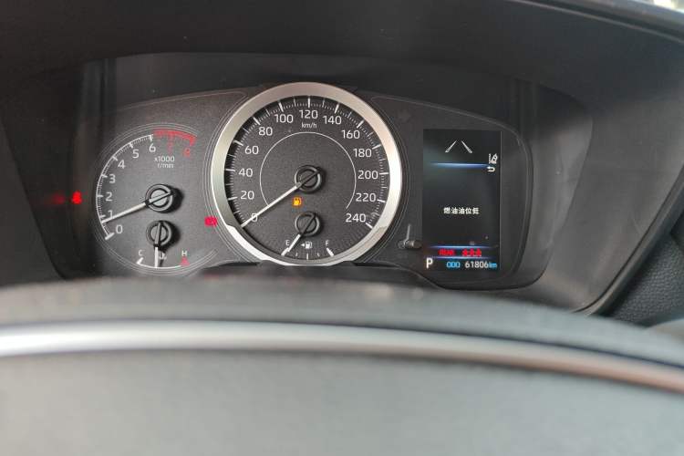 Used Toyota Corolla 2021 1.2T S-CVT Elite PLUS Edition Odometer Close Up