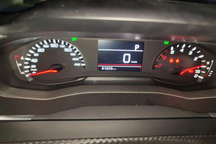 Used Peugeot 2008 2022 230THP THE ONE Odometer Close Up