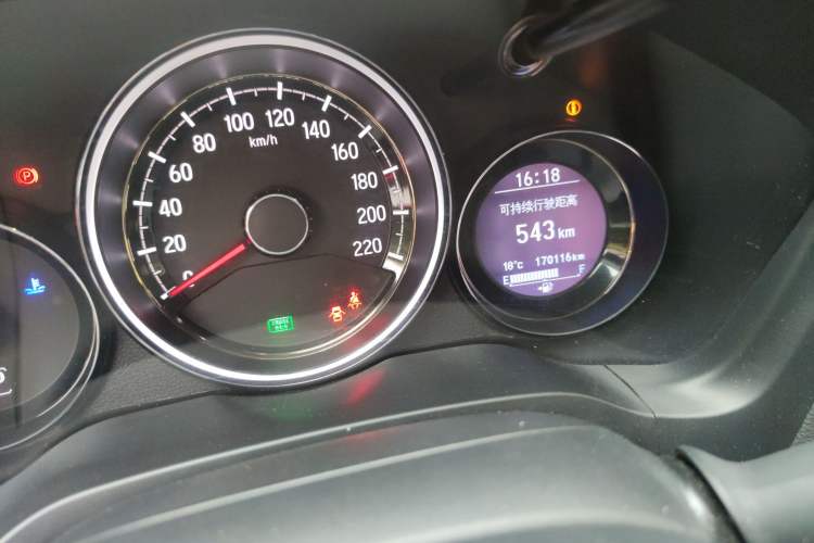 Used Honda XR-V 2015 1.8L VTi CVT Luxury Edition Odometer Close Up