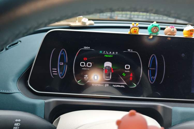 Used ORA Good Cat 2023 401 km Standard Range Prestige Version Lithium Iron Phosphate Instrument Cluster