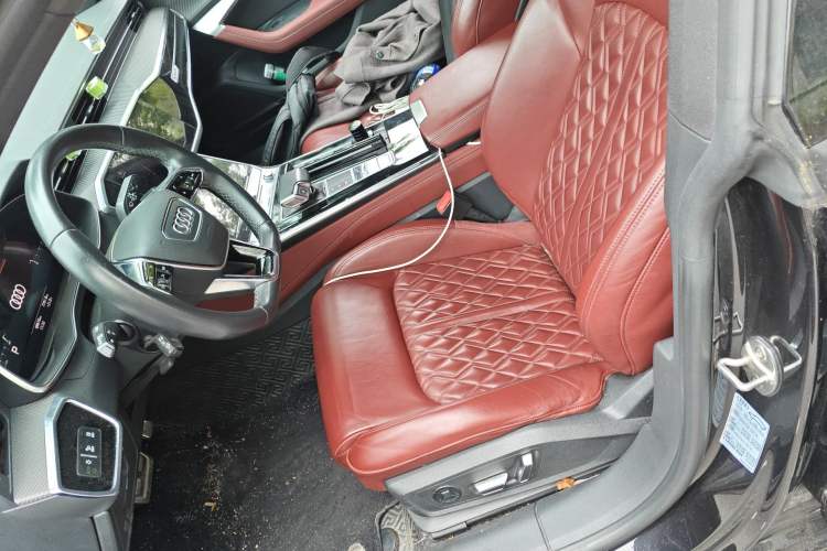 Used Audi A7L 2022 45 TFSI quattro S-line Black Warrior Edition Left Front Seat