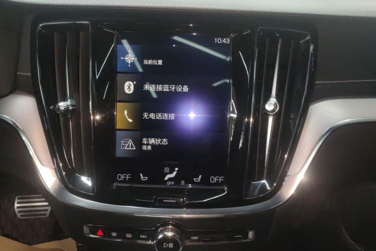Used Volvo S60 2020 T5 Zhiya Sport Edition Audio And AC Panel