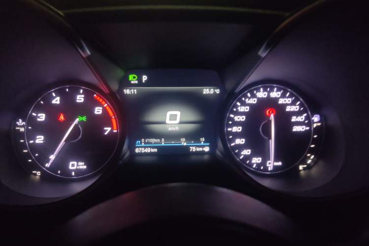 Used Alfa Romeo Giulia 2020 2.0T 280HP Midnight Phantom Limited Edition Instrument Cluster