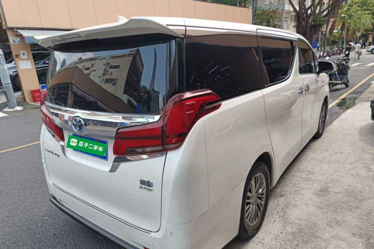 Used Toyota Alphard 2020 Dual-Engine 2.5L Luxury Edition Rear Right 45 Deg