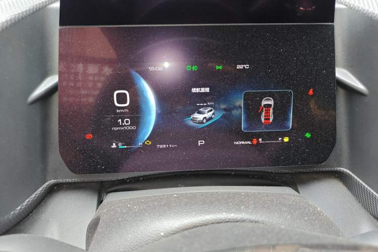 Used Haval DARGO 2021 1.5T DCT Two-Wheel Drive "Mǎquǎn" Edition Instrument Cluster