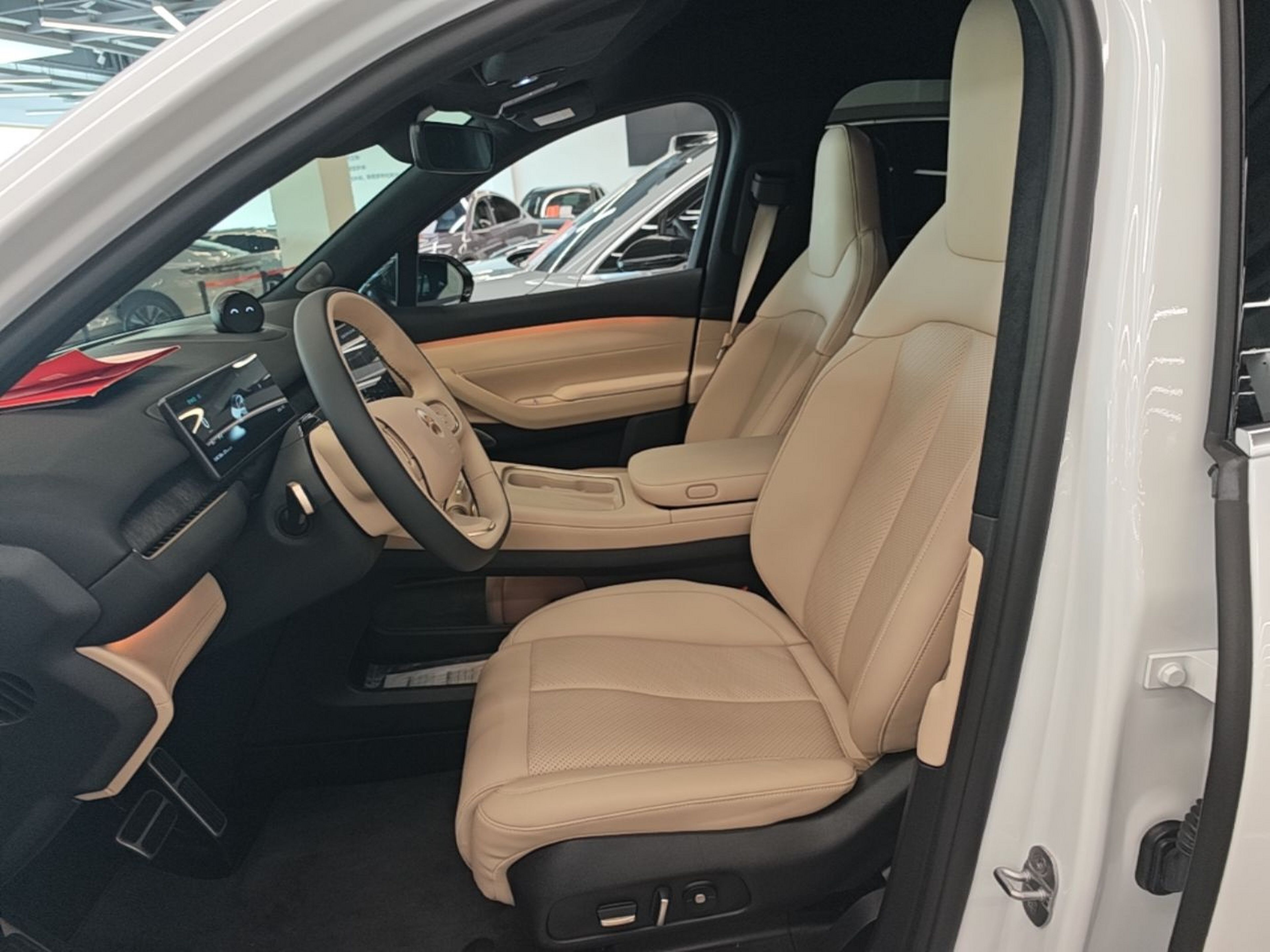 Avant de la voiture