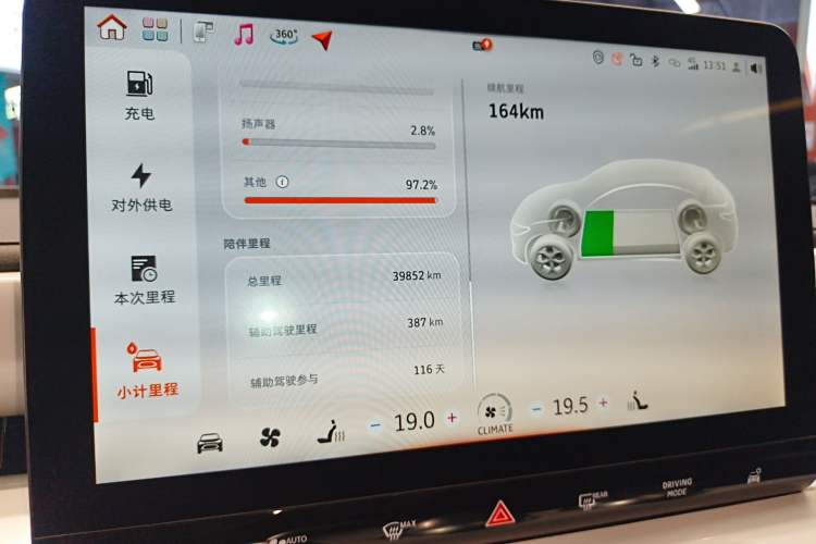 Used smart #3 2023 Pulse Four-Wheel Drive Edition Instrument Cluster