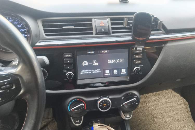 Used Kia KX Cross 2018 1.6L Automatic Dynamic Sunroof Version Audio And AC Panel